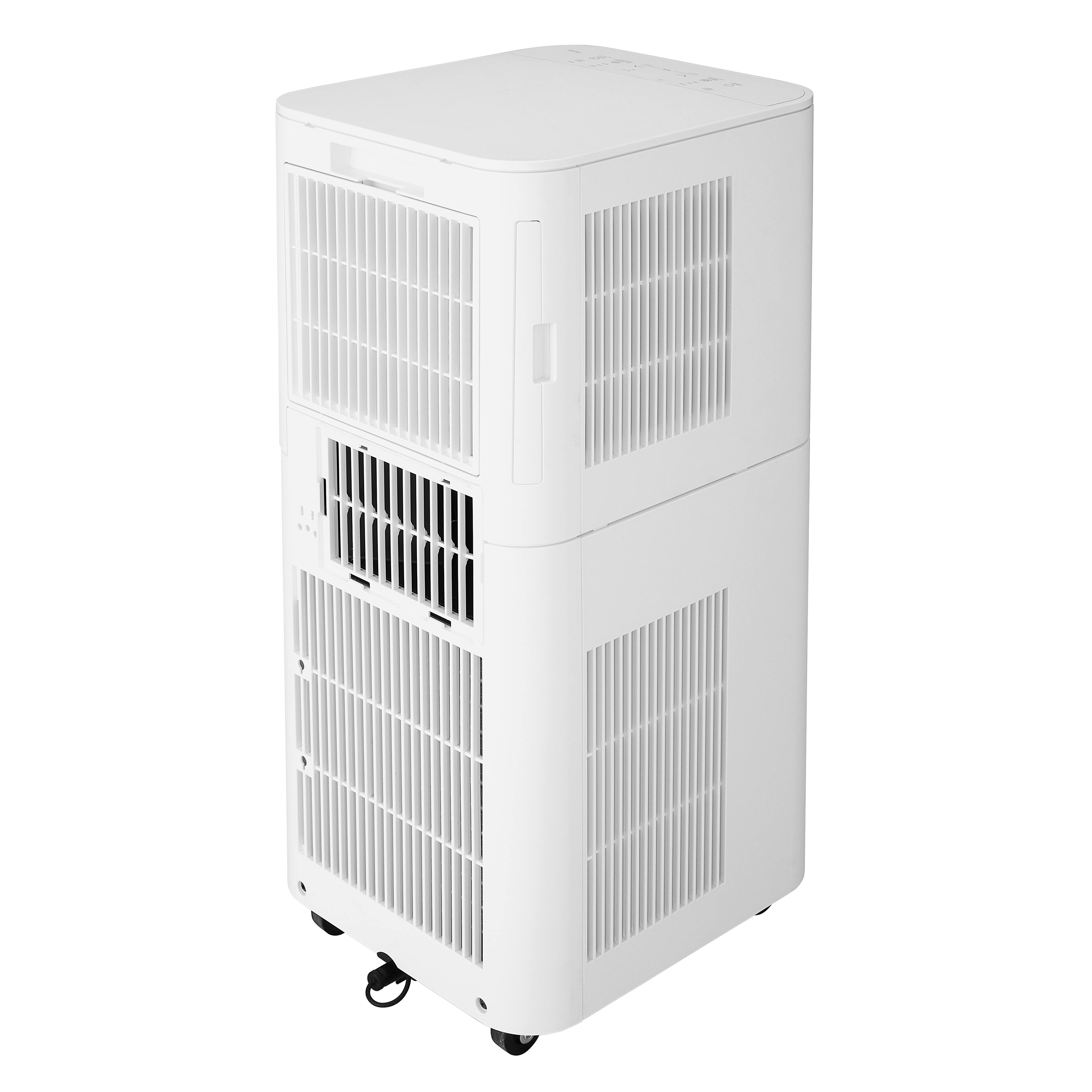 Alt View 10. LG - 250 Sq. Ft. 6,000 BTU DOE (8,000 BTU ASHRAE) Portable Air Conditioner with Remote - White.