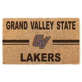 Jardine - Grand Valley State Lakers 18'' x 34'' Team Logo Doormat - Brown