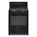 Front. Whirlpool - 5.1 Cu. Ft. Freestanding Gas Range with Broiler Drawer - Black.