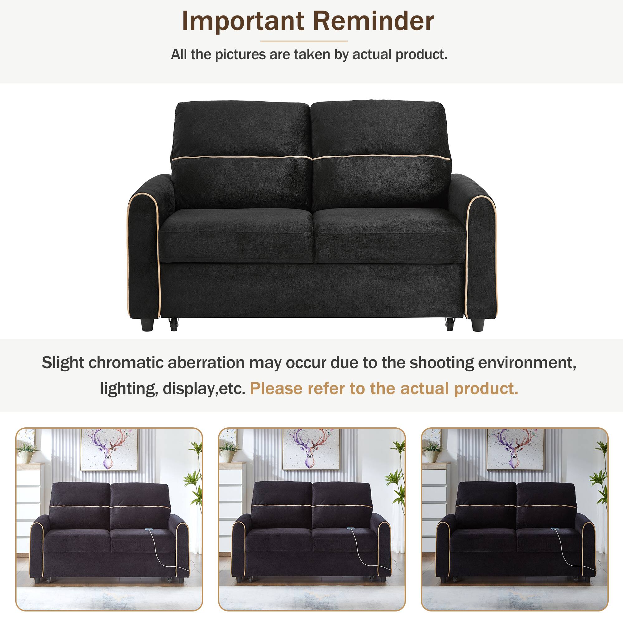 Important Reminder

All the pictures are taken by actual product.

Slight chromatic aberration may occur due to the shooting environment, lighting, display, etc. Please refer to the actual product.