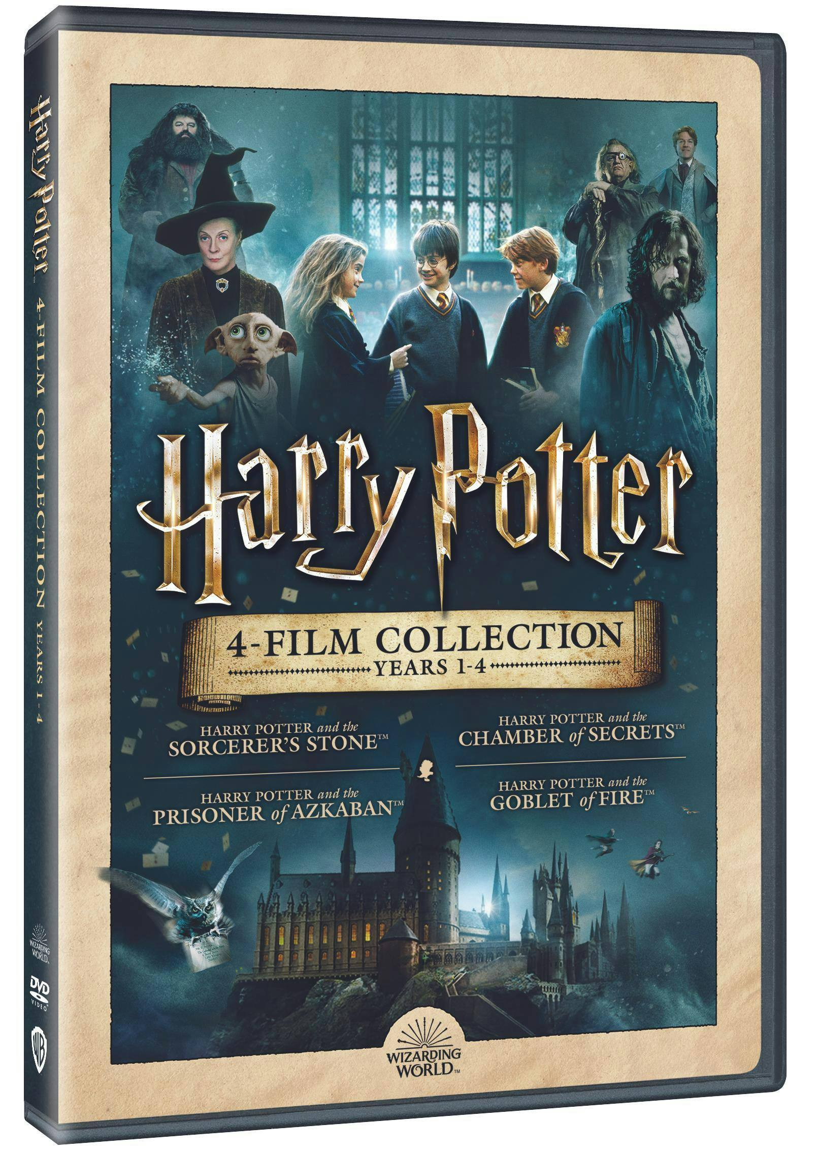 Angle. Harry Potter 4-Film Collection: Years 1-4 [DVD].