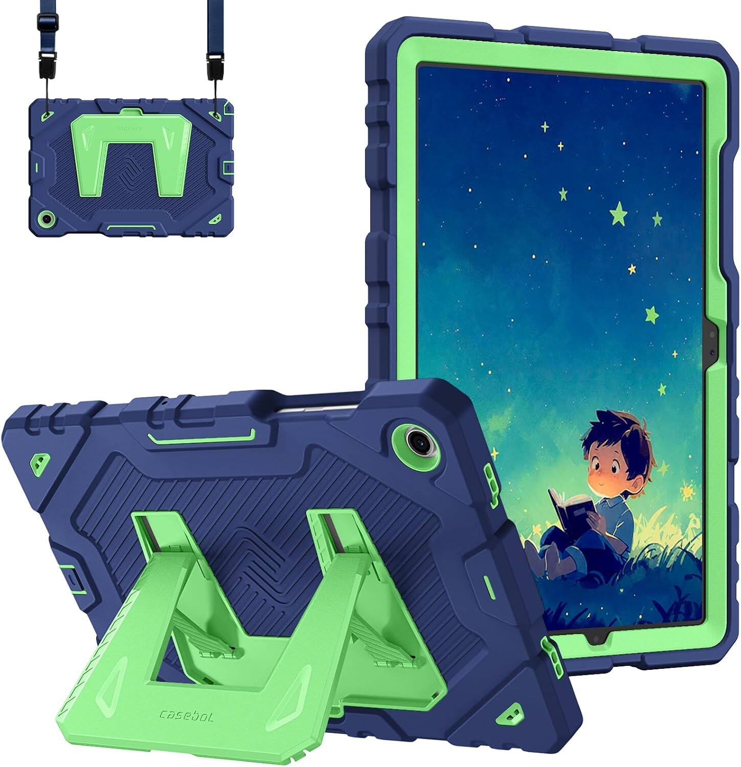 Navy/Green