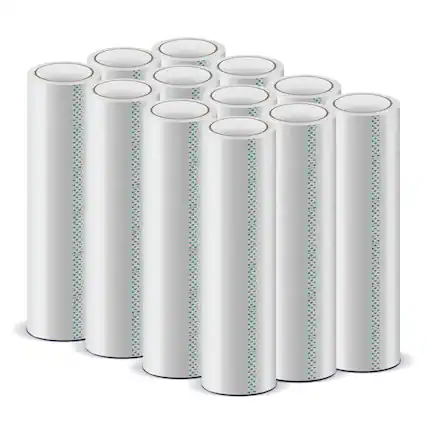 Front. Costway - Costway 72 Rolls Heavy Duty Clear Packaging Tape with 2.36" Wide, 65.6 Yard Per Roll - Clear.