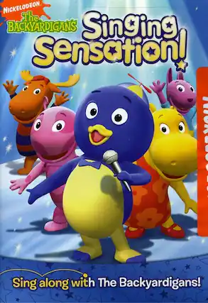 Front. The Backyardigans - The Backyardigans: Singing Sensation! - DVD.