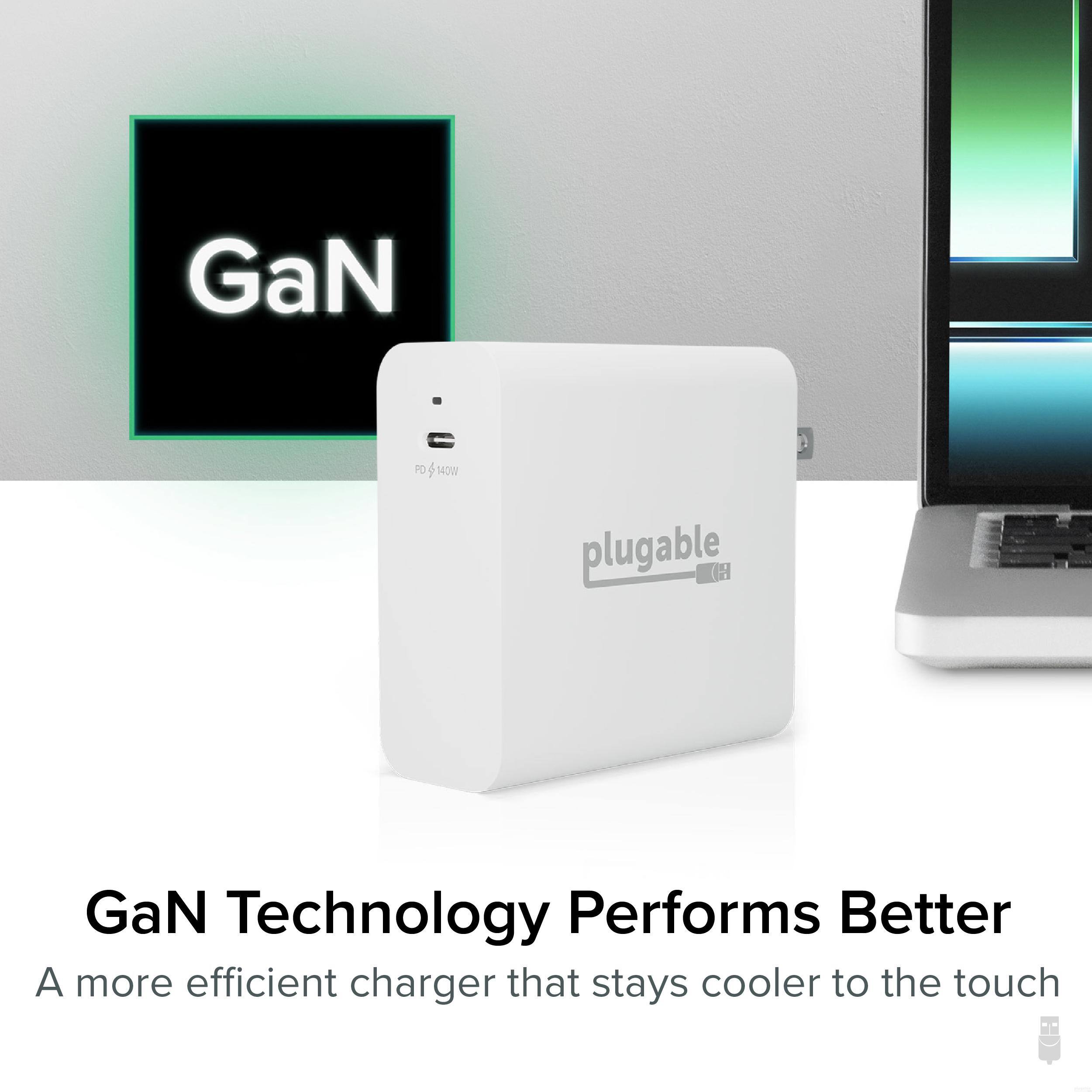 GaN Technology Performs Better

A more efficient charger that stays cooler to the touch