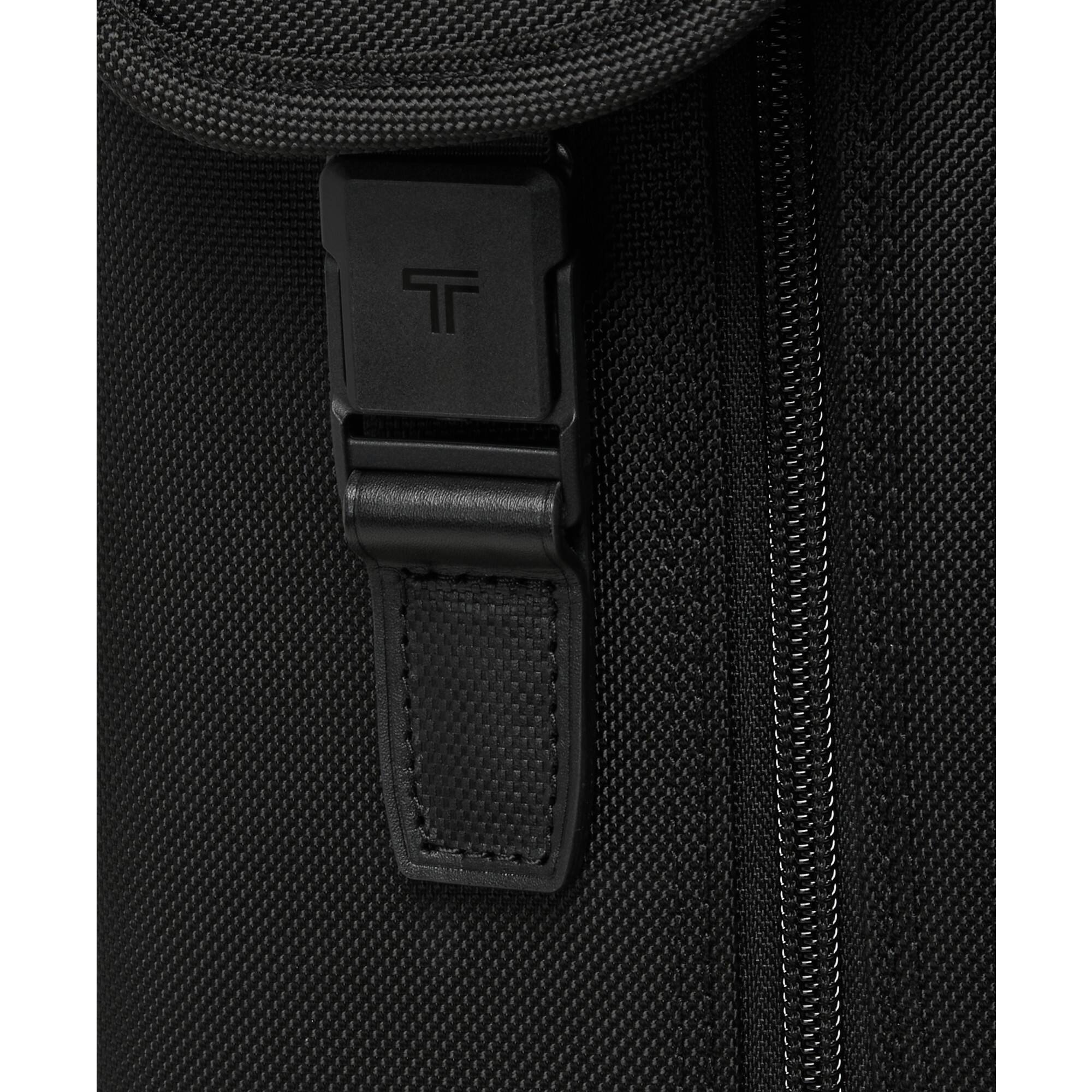 Alt View 4. TUMI - Alpha Large Garment Spinner Checked Bag - Black.