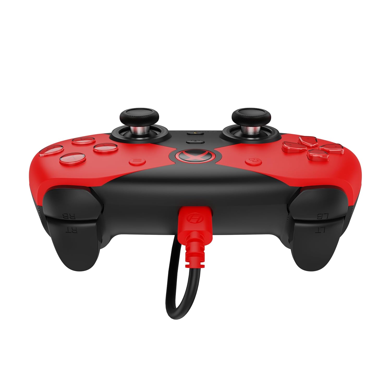 Alt View 2. Hyperkin - Hyperkin The Competitor Wired Controller Red For Xbox One, Xbox Series S/X, & PC - Officially Licensed by Xbox - Red.