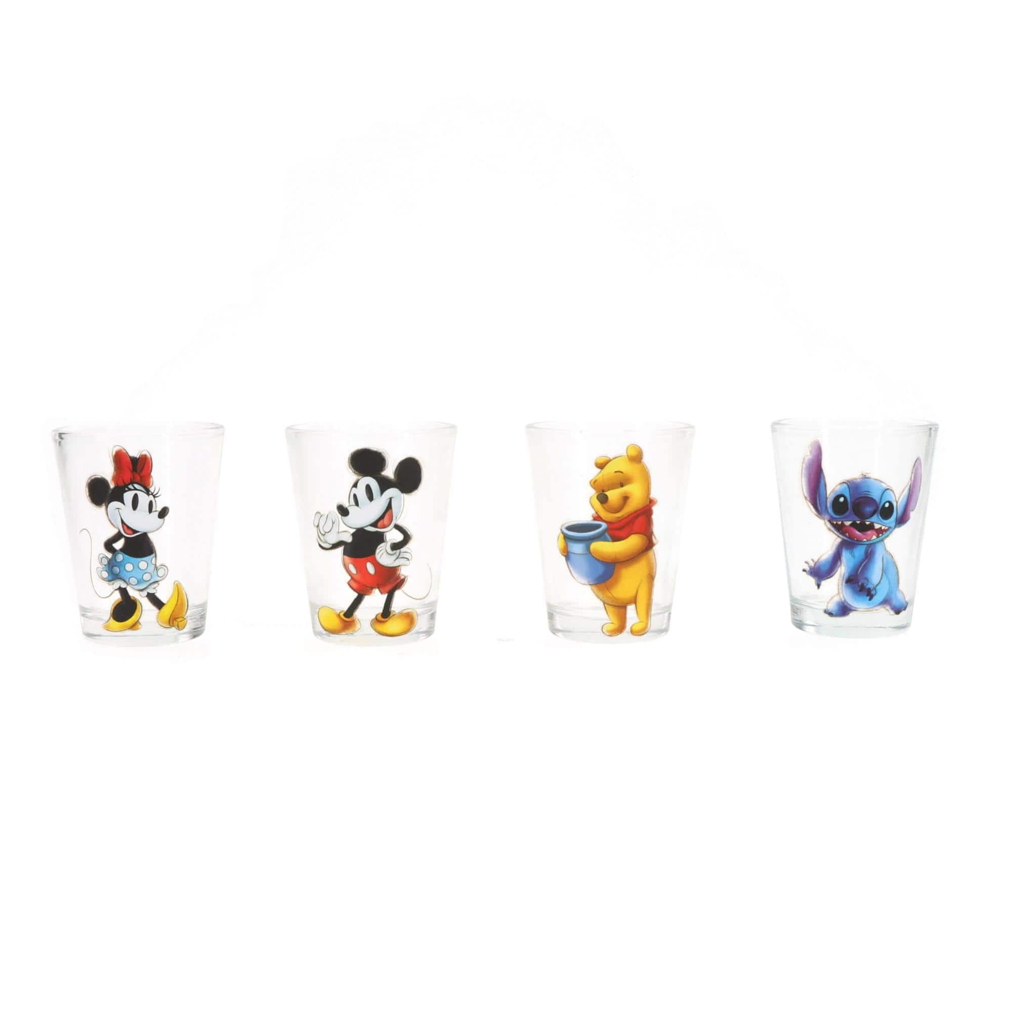Silver Buffalo - Disney Classic Characters 2-Ounce Mini Shot Glasses | Set of 4 - Blue price history on PriceWatchPro