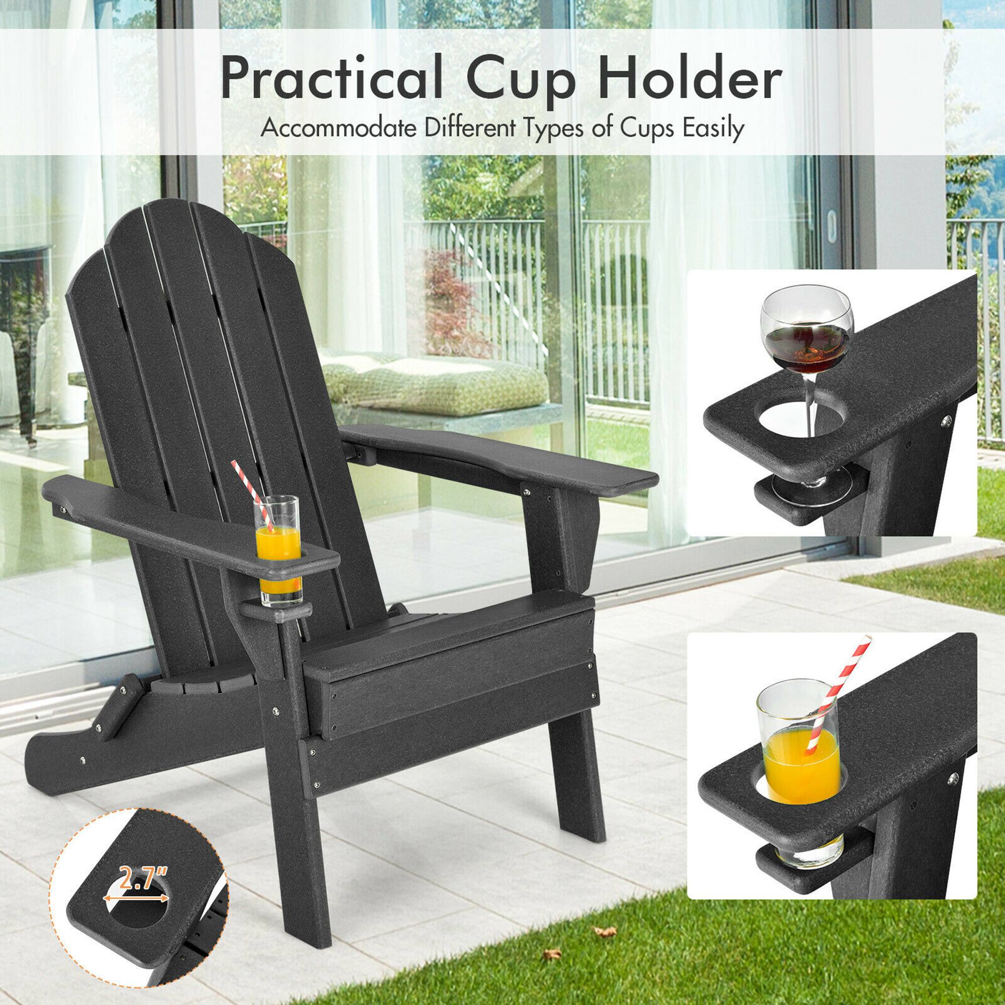 Practical Cup Holder
Accommodate Different Types of Cups Easily
2.7"