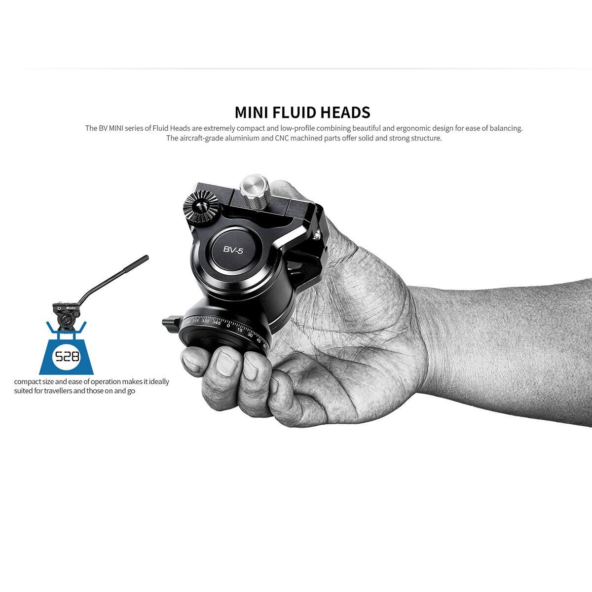 Leofoto BV 5 Mini Compact Fluid Video Head - Best Buy