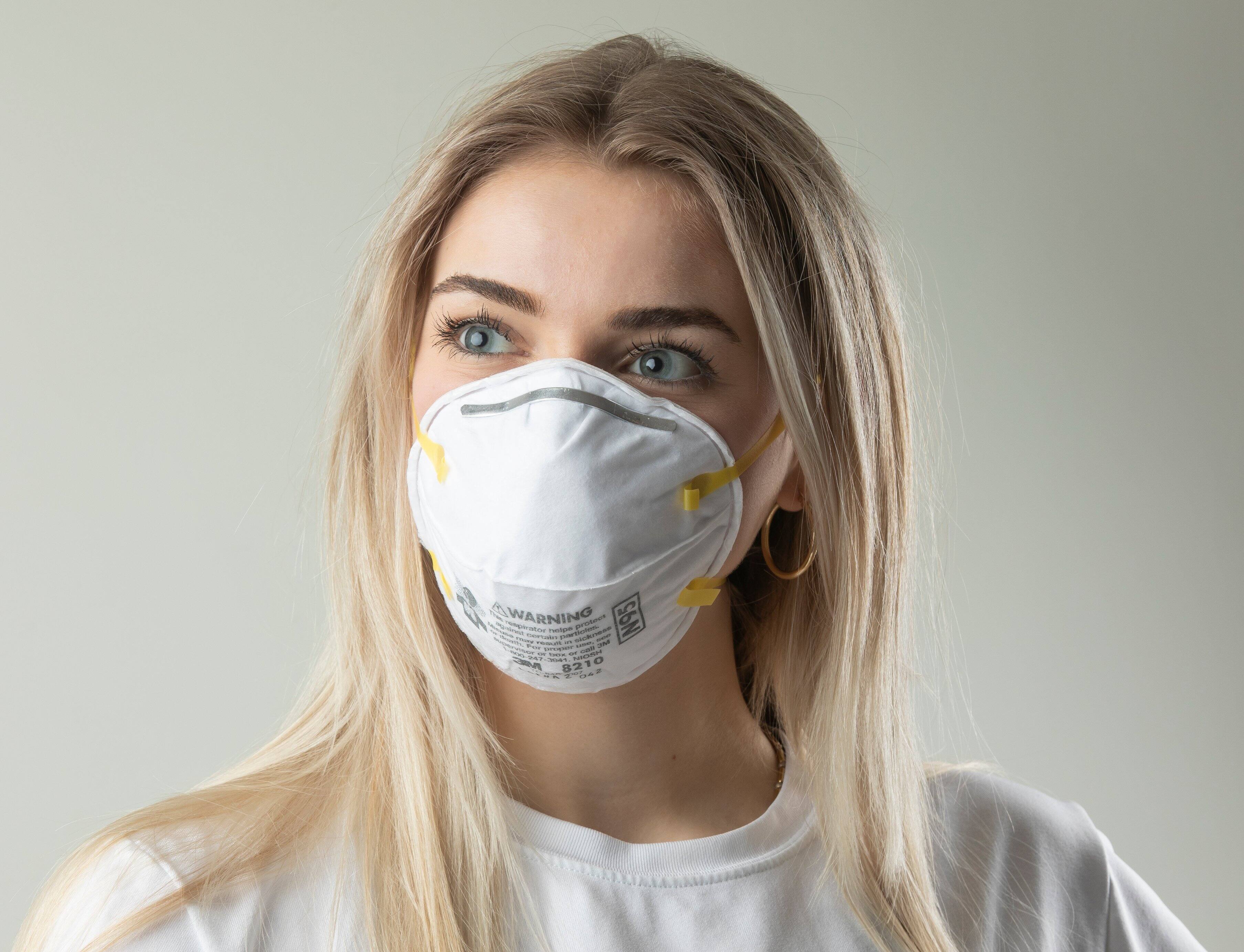 Alt View 12. 3M - Particulate Respirator N95 Masks - 20 pack - White.