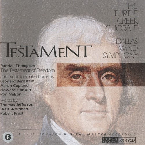 Turtle Creek Chorale - Testament  - COMPACT DISCS