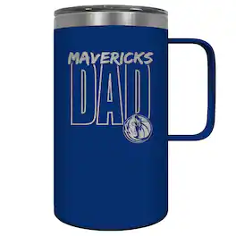 Great American Products - Dallas Mavericks Dad 18oz. Hustle Travel Mug - Multicolor
