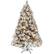Front. Homcom - Artificial Prelit Christmas Tree, Realistic Fraser Fir with 350 UL Listed Clear Lights for Home Office Holiday - Green.