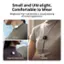 Small and Ultralight, Comfortable to Wear: Weighs just 10 grams and provides a visually pleasing on-camera appearance. Clip-on Magnetic Attachment Lanyard.