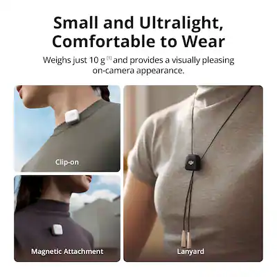 DJI - Mic Mini Wireless Omnidirectional Microphone System