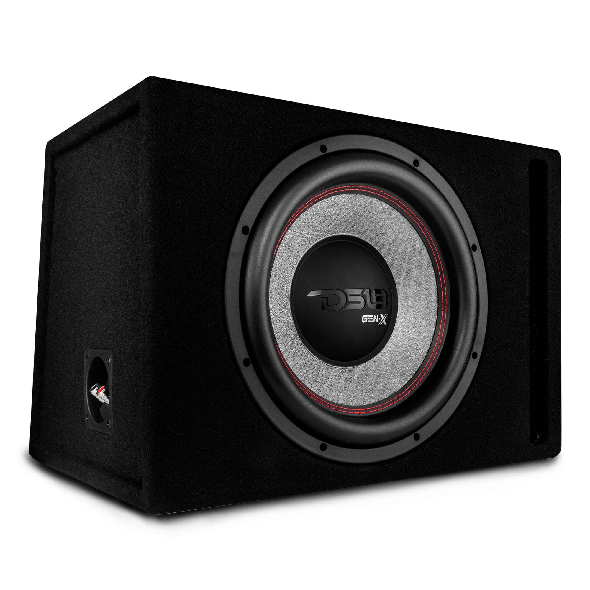 DS18 Audio - GEN-X Single 12" Loaded Ported Subwoofer Enclosure, 450W RMS