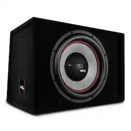 DS18 Audio - GEN-X Single 12" Loaded Ported Subwoofer Enclosure, 450W RMS