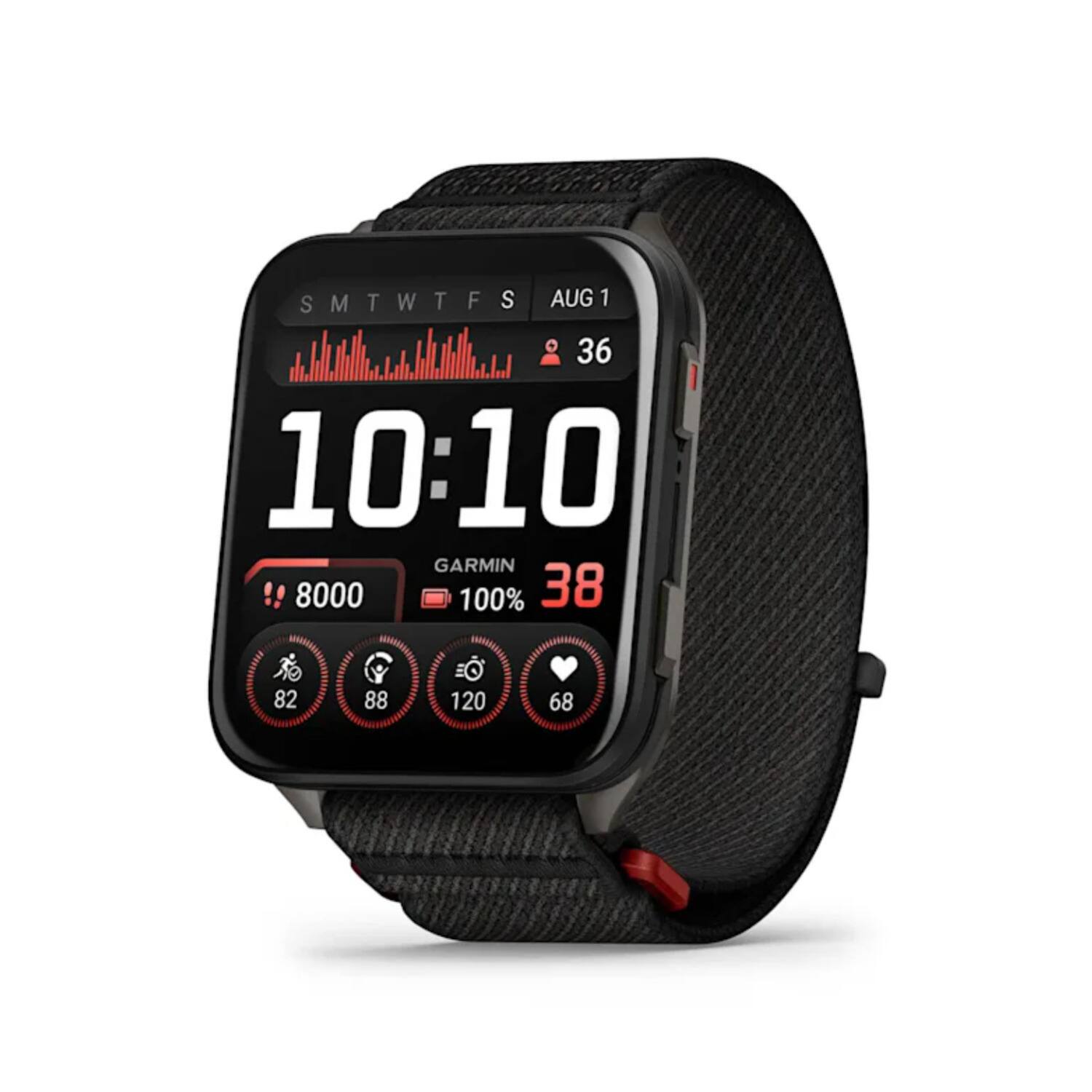 SMTWTFS  
AUG 1  
36  
10:10  
GARMIN  
8000  
100%  
82  
88  
120  
68