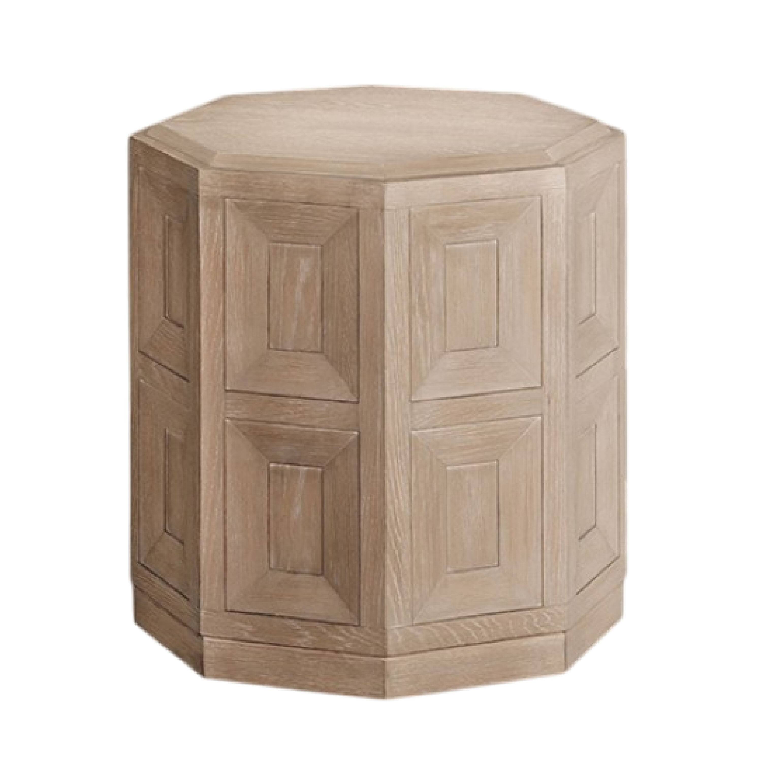 Front. Manhattan Lane - Kizie Accent Side End Table, Tawny Brown Wood, Rectangular 20 Inch - Tawny.