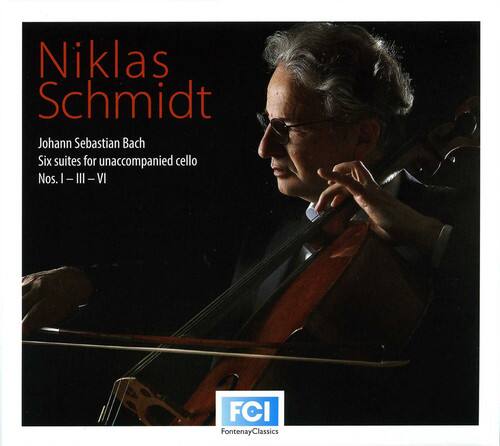 Niklas Schmidt

Johann Sebastian Bach  
Six suites for unaccompanied cello  
Nos. I - III - VI

FCI  
Fontenay Classics