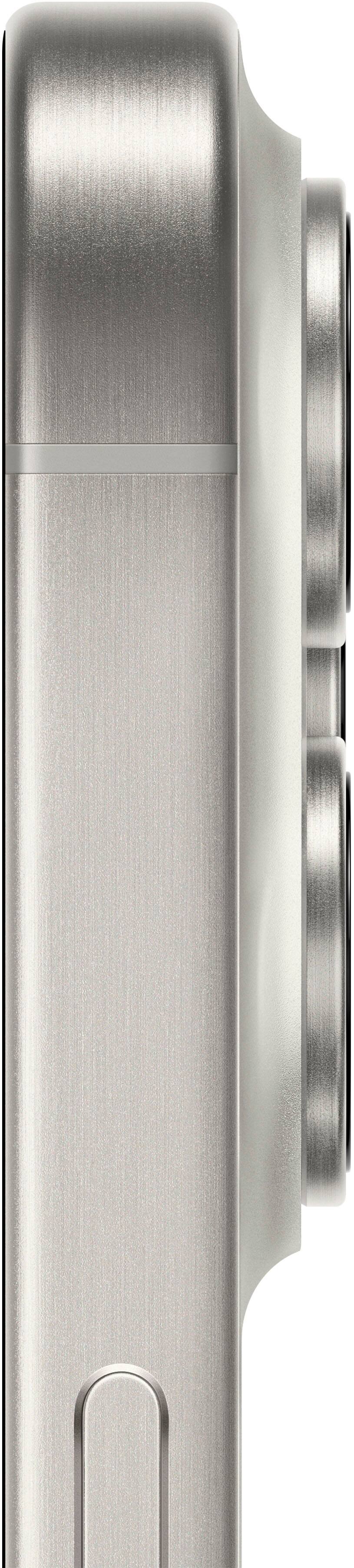 Alt View 1. Apple - iPhone 15 Pro Max A2849 (Fully Unlocked) 512GB - White Titanium.