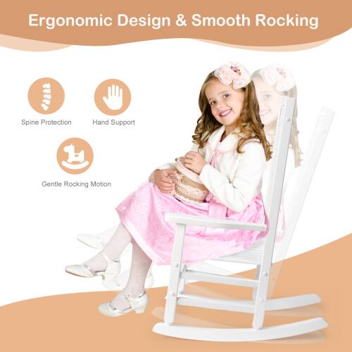 Ergonomic Design & Smooth Rocking

- Spine Protection
- Hand Support
- Gentle Rocking Motion
