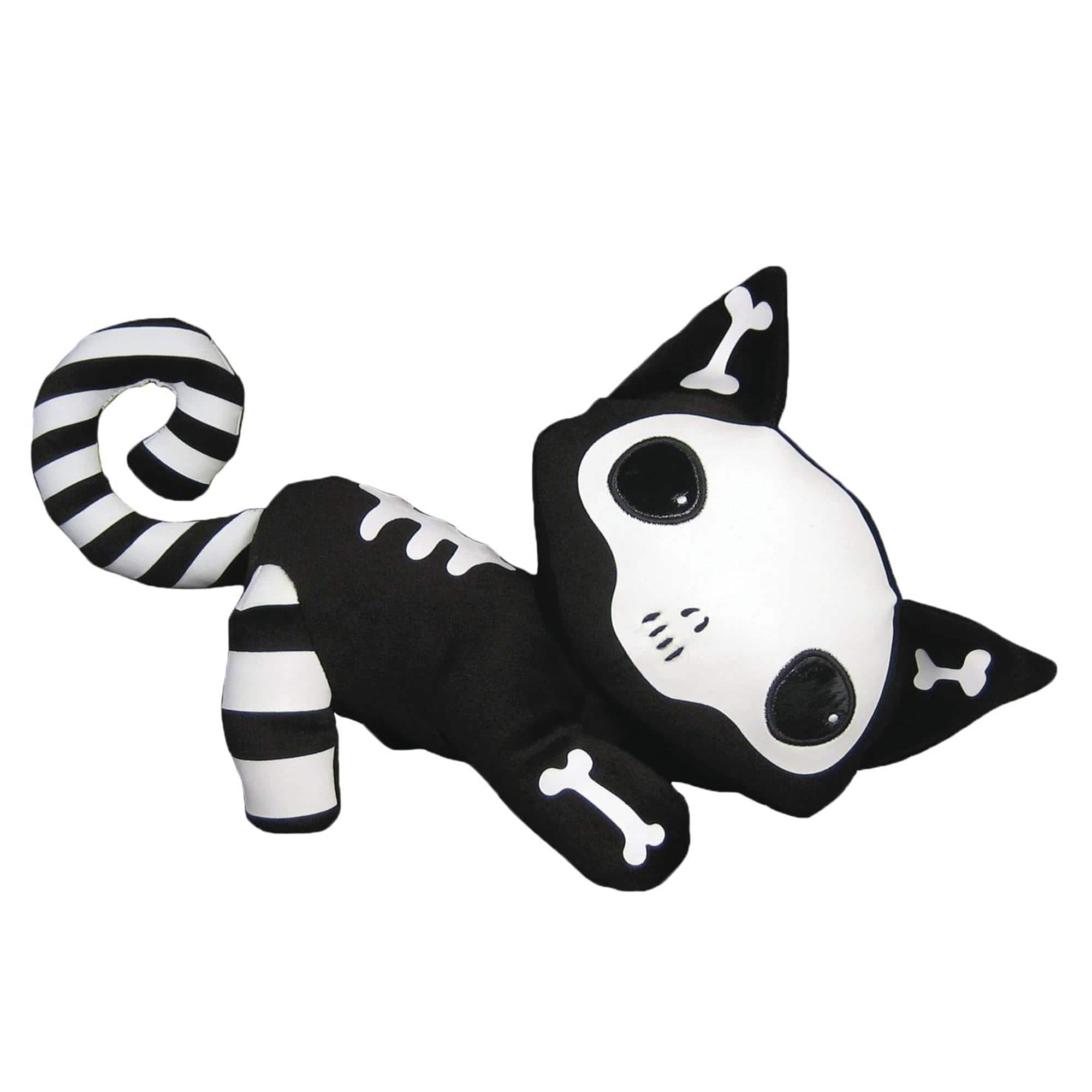 Toynami - Emily the Strange 8 Inch Skele-Posse Plush | Nee Chee - Black