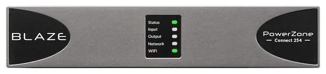 BLAZE
PowerZone - Connect 254 - WiFi
Status
Input
Output
Network
WiFi