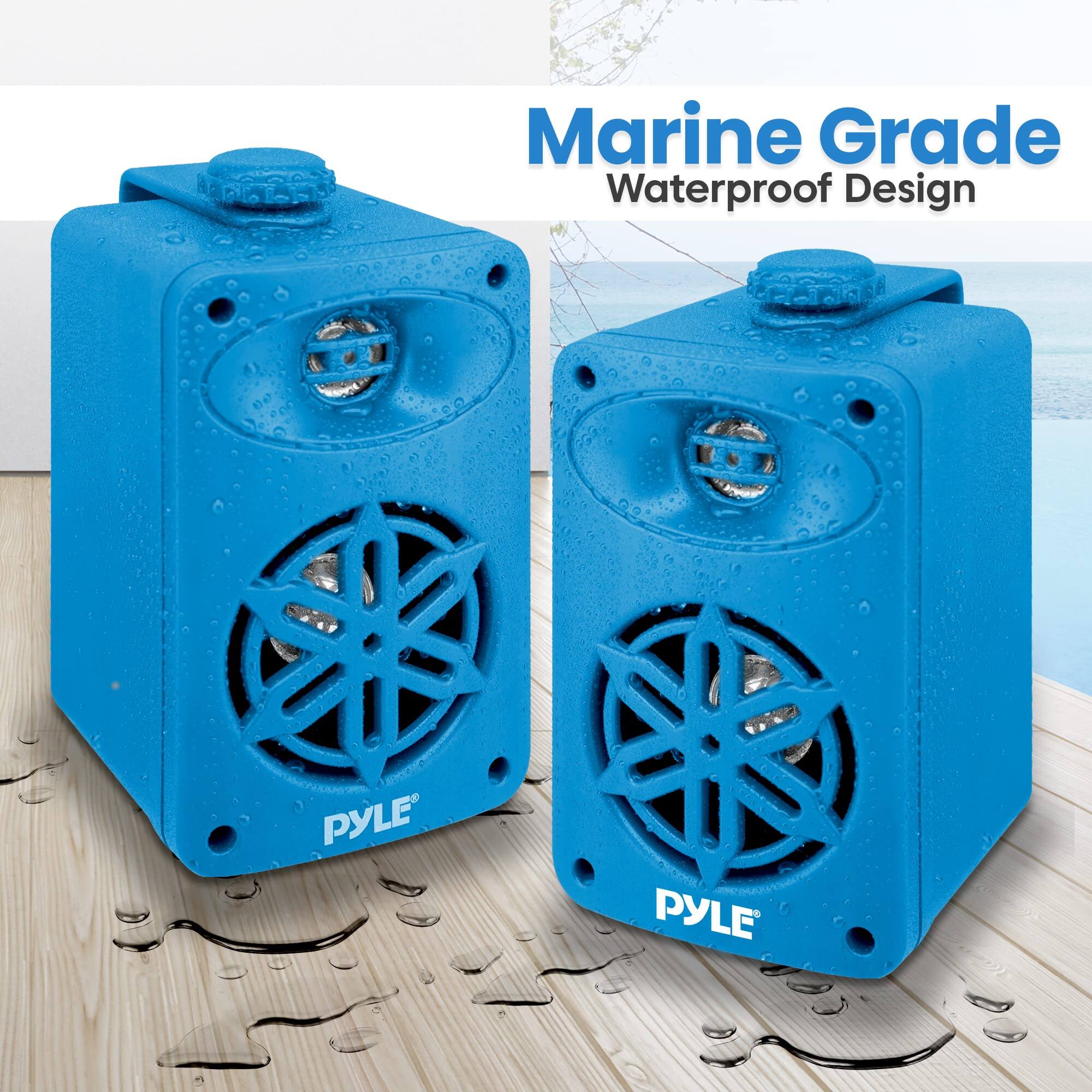 Marine Grade Waterproof Design  
PYLE