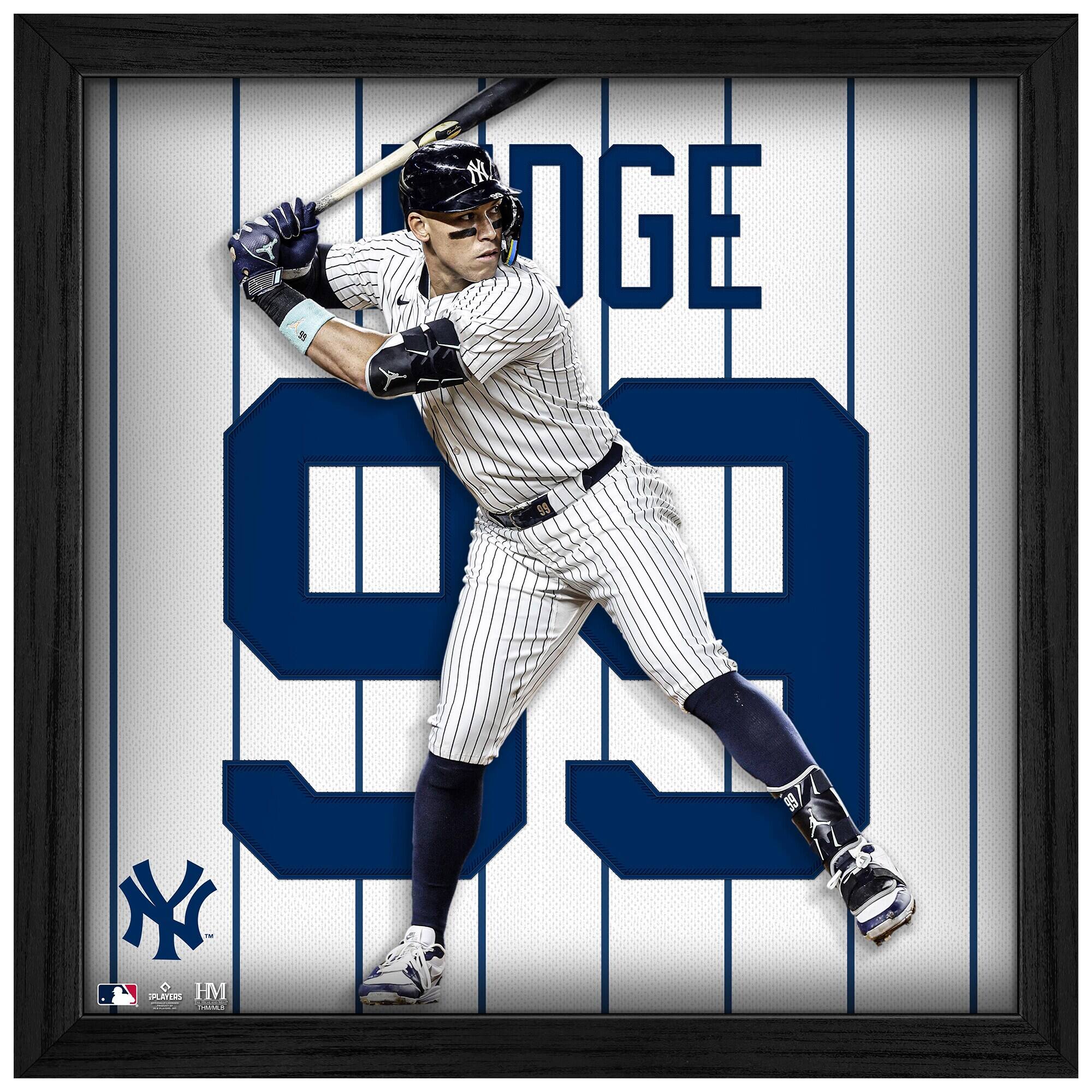 Aaron Judge New York Yankees 13'' x 16'' Impact Jersey Framed Photo