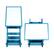 Alt View 19. Costway - Kids' Standing Art Easel Dry-Erase Board Double Sided Chalkboard - Navy.