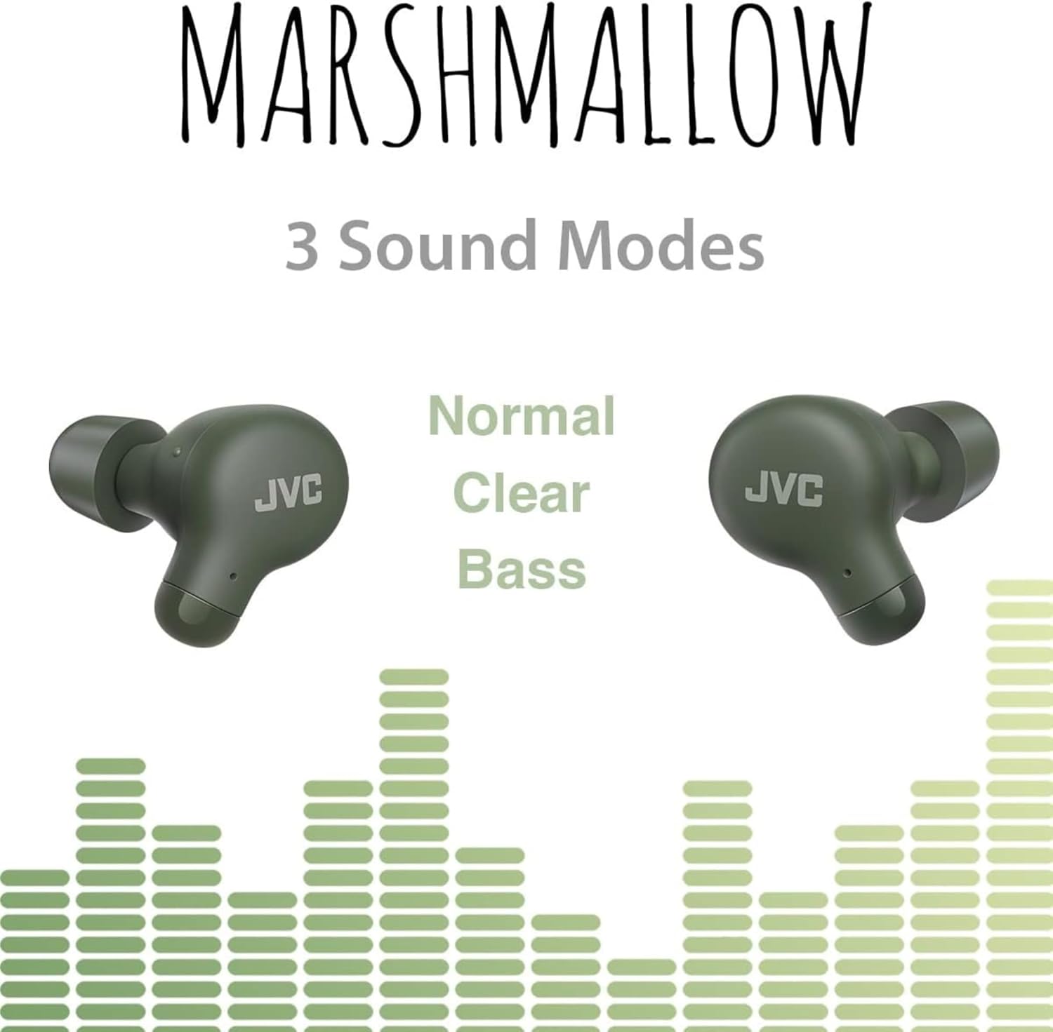 MARSHMALLOW  
3 Sound Modes  
Normal  
Clear Bass