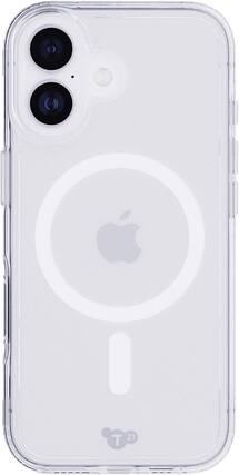 Front. Tech21 - Tech21 EVC-17 ( iPhone 6.3" (2025) MagSafe ) Evo Clear - Clear.