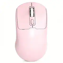 SKRAN - Dual-Mode Bluetooth Mouse,Silent Ergonomic Wireless Mouse for Laptop/Office for Students/Professionals (Type-C Charging) - Wireless - Pink