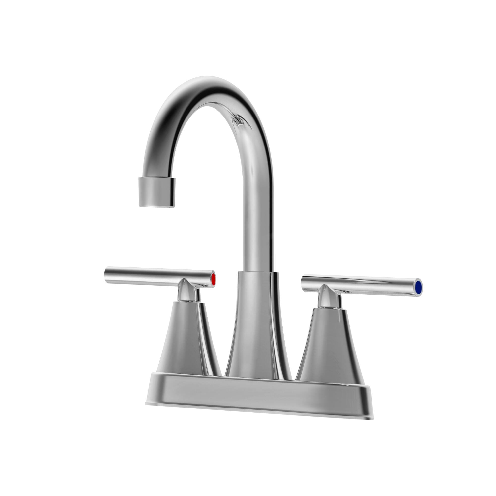 Alt View 7. Bothwa Home - Bothwa Home BF-SL046B14-CH 8 - Inch Callista Two Handle Bathroom Faucet in Chrome Finish - Chrome.