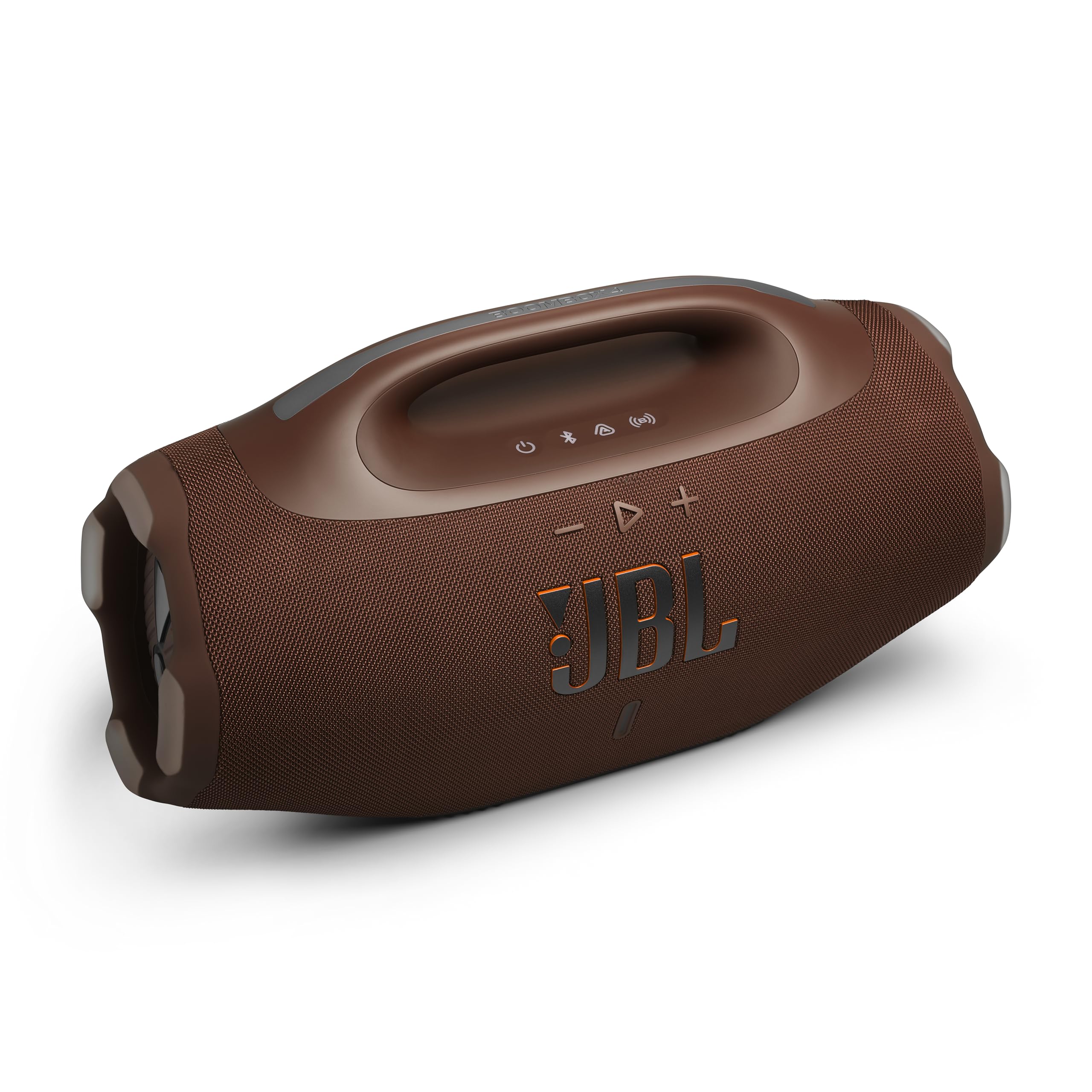 Alt View 4. JBL - Boombox 4 portable waterproof speaker - 2025 - Brown.