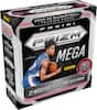 2025-26 Basketball Trading Cards
Panini Prizm Mega
60 Cards Per Box
2 Silver Prizms
4 Other Prizms
Ultra-Rare Uptown and Black Colour Inserts
Find Red Ice Prizms!
12 Mega Box Exclusive
No Purchase Necessary - See Pack for Details