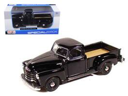 1950 Chevrolet 3100 Pickup Truck 1/25 Diecast Model Car by Maisto - Black