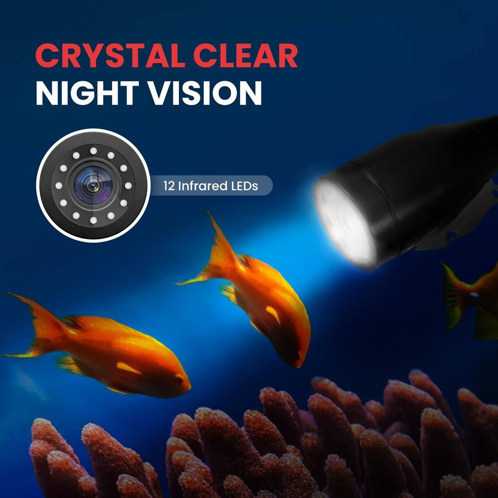 CRYSTAL CLEAR NIGHT VISION  
12 Infrared LEDs