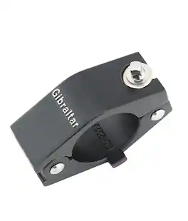 Gibraltar Hardware - Road Series1.5" Black Hinged Wing Tension Drum Rack Memory Lock, Easy-Access Road Series Clamp for Rack Tube Positioning