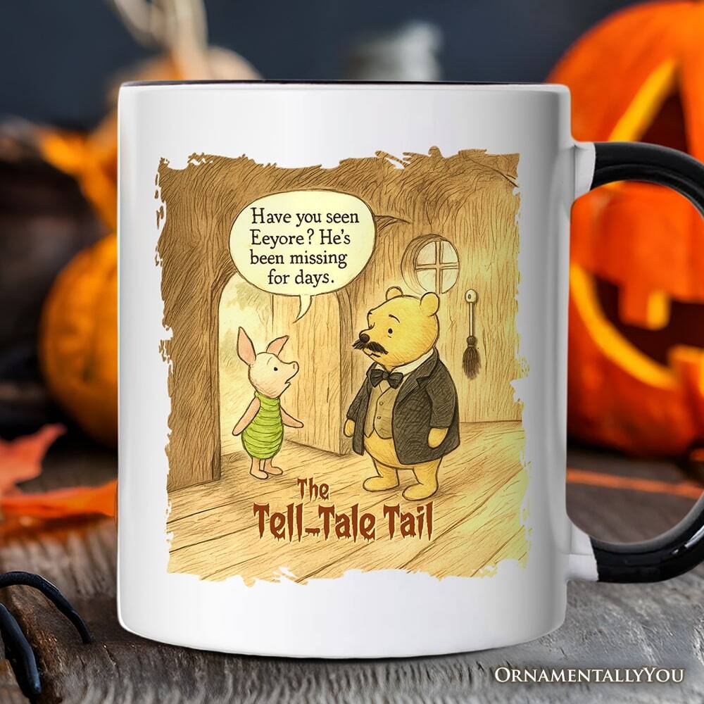 OrnamentallyYou Vintage Edgar Allan Pooh The Tell Tale Tail Mug ...