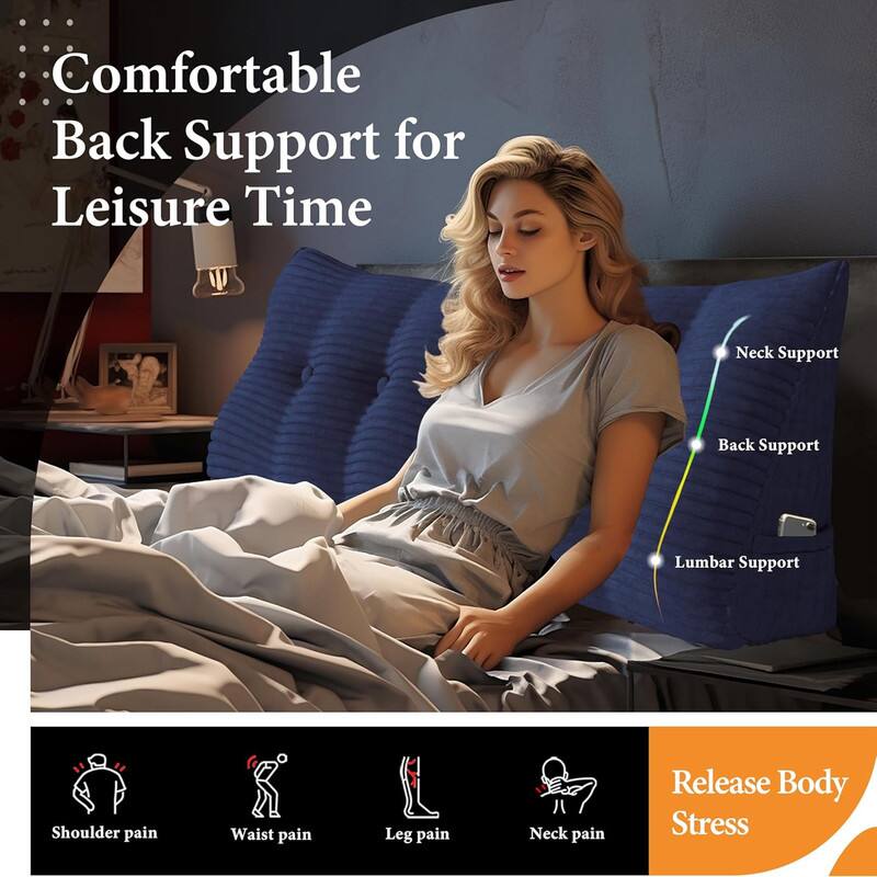 Comfortable Back Support for Leisure Time

- Neck Support
- Back Support
- Lumbar Support

Release Body Stress

- Shoulder pain
- Waist pain
- Leg pain
- Neck pain