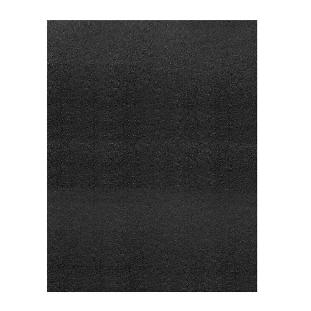 Front. MOVSSOU - Under Grill Mats Fireplace Fire Pit Mats Fireproof Grill Pad Reusable 50 x 36 inch - black.