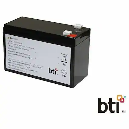 CAUTION:
- DO NOT INCINERATE
- DO NOT SHORT BATTERY TERMINALS
- DO NOT CHARGE IN GAS TIGHT CONTAINER
- FLUSH WITH WATER AT ONCE IF CONTAMINATED WITH ELECTROLYTE (ACID)
- SEALED NON-SPILLABLE LEAD ACID BATTERY
- MUST BE RECYCLED
- REFER TO USER'S MANUAL FOR BATTERY RECYCLING INFORMATION
bti™ Pb bti™ Pb