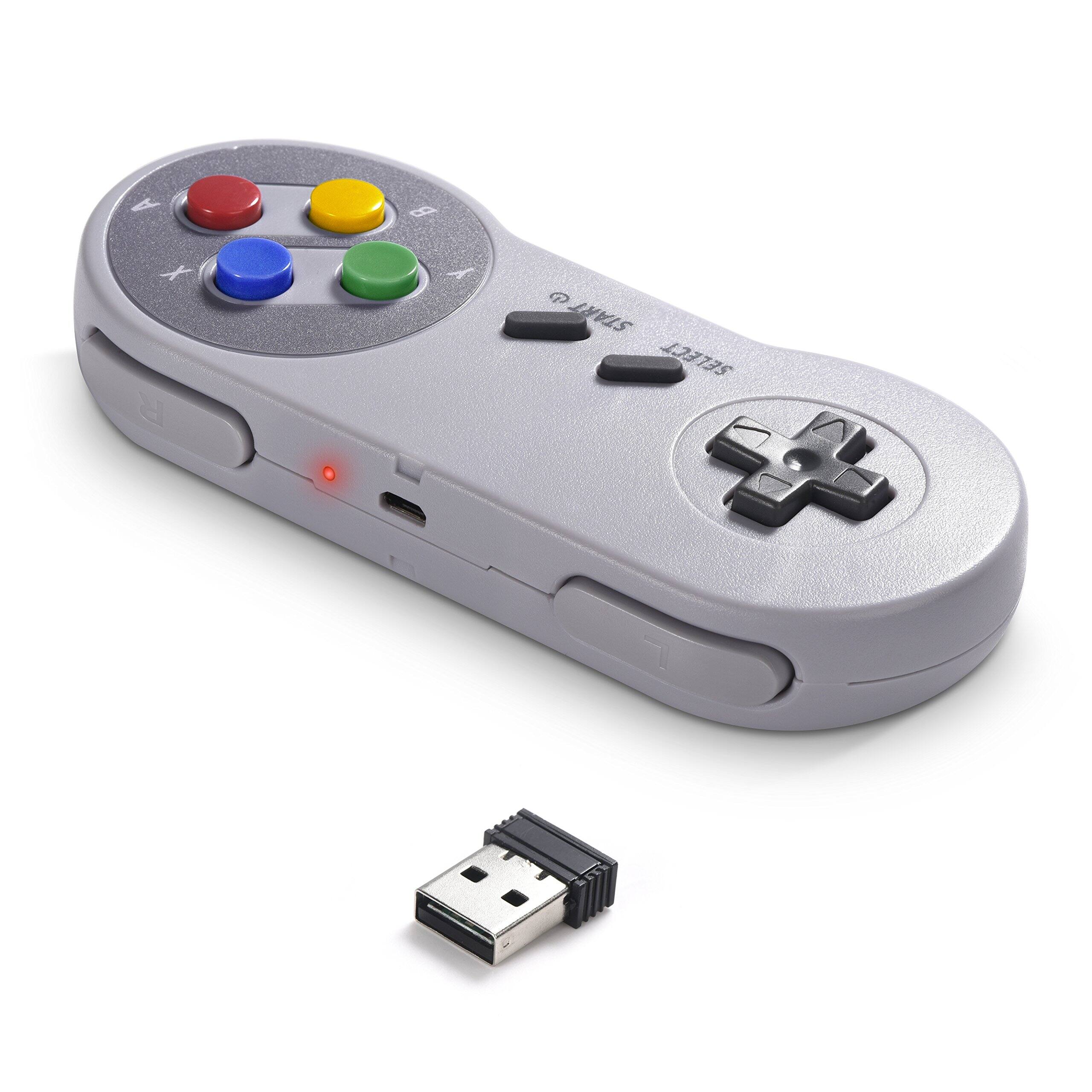 Reds Spade 2 4 Ghz Wireless Usb Controller Compatible With Snes