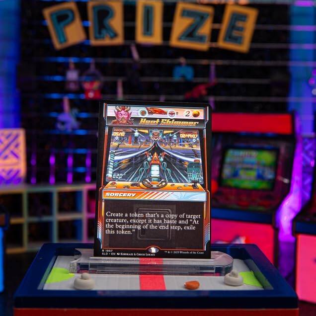 PRIZE 0S/10 2 Heat Shimmer CO:PPISO 520 SORCERY

Create a token that's a copy of target creature, except it has haste and "At the beginning of the end exile step, this token."

1957 SLO EN KIMRANE & POE