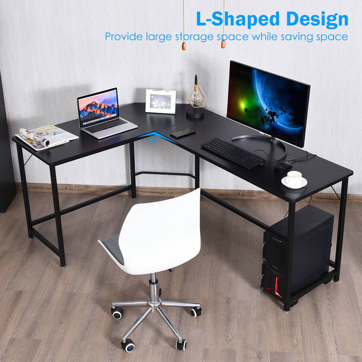 L-Shaped Design  
Provide large storage space while saving space