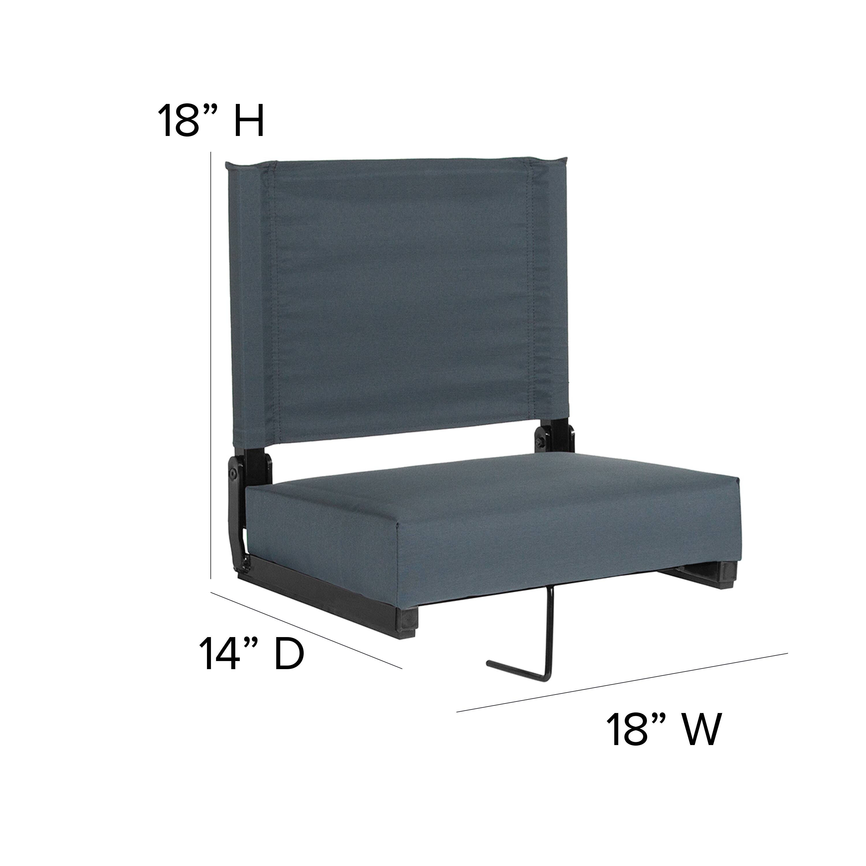 18" H  
14" D  
18" W