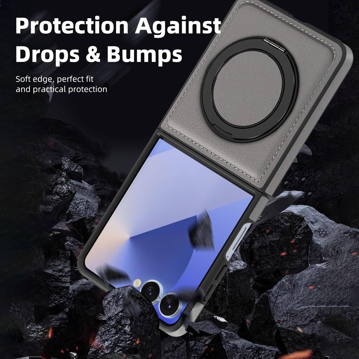 Protection Against Drops & Bumps  
Soft edge, perfect fit and practical protection